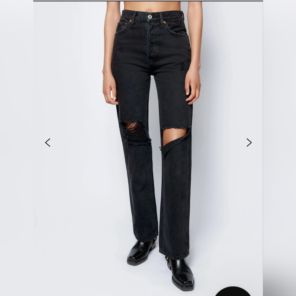 Re/Done 90s high rise loose jeans